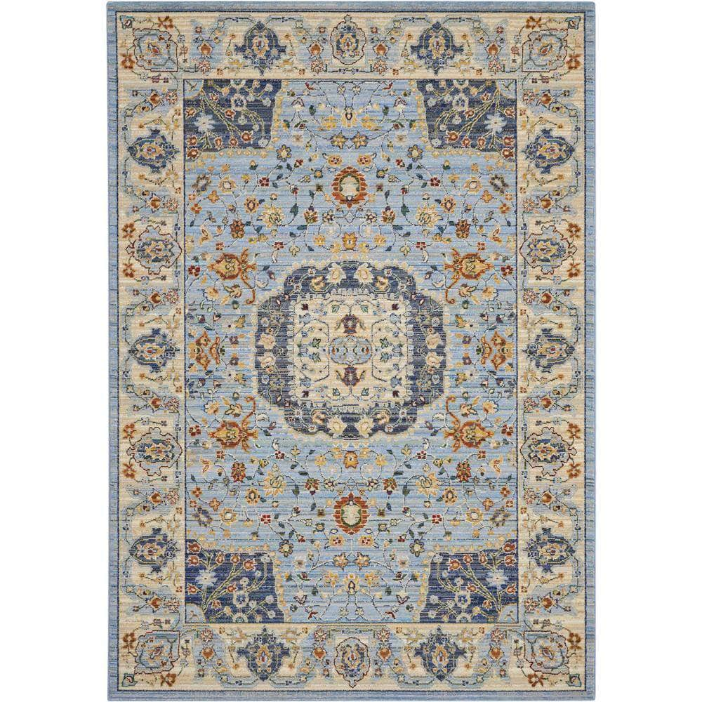 Majestic MST03 Light Blue Rugs #color_light blue