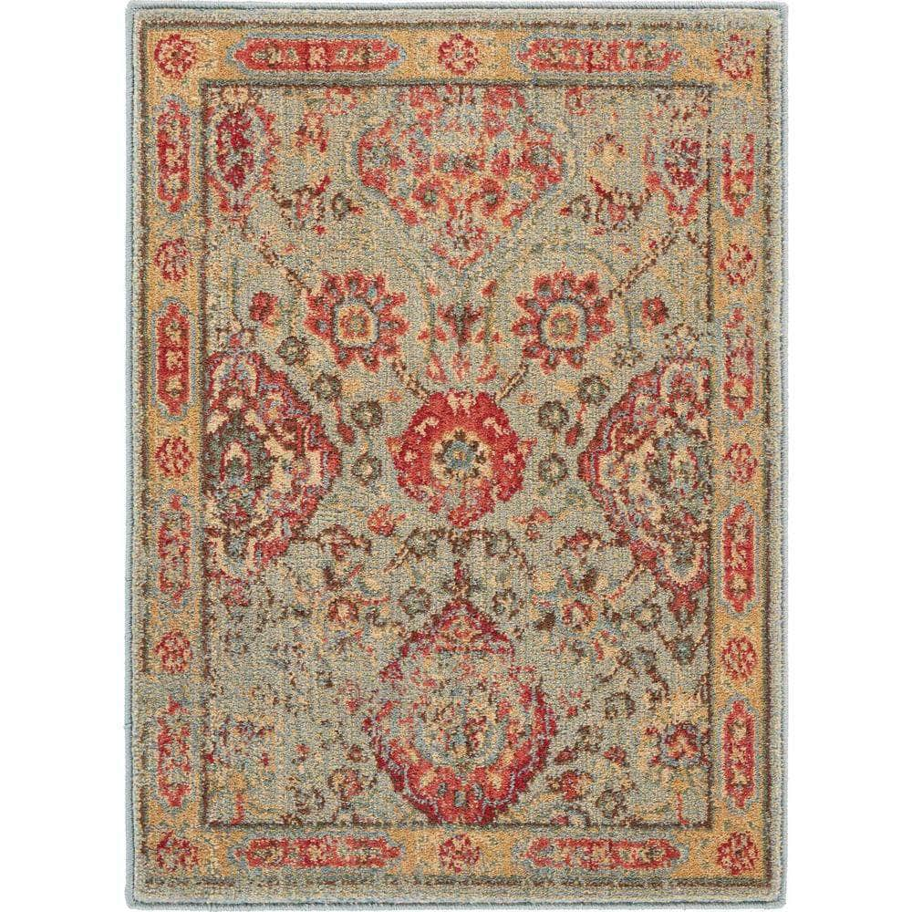 Somerset ST90 Light Green Rugs #color_light green