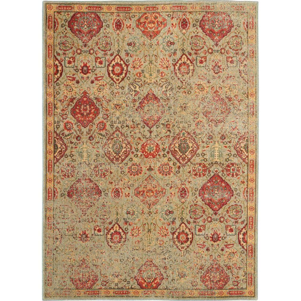 Somerset ST90 Light Green Rugs #color_light green