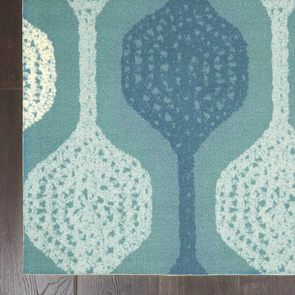 Sun & Shade SND70 Aqua Rugs #color_aqua