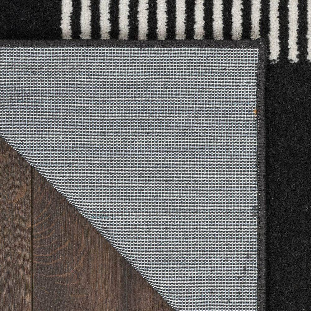 Modern Passion MDP03 Black Grey Rugs #color_black grey