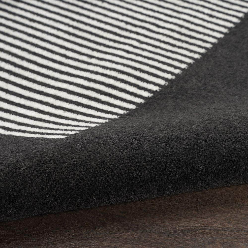 Modern Passion MDP03 Black Grey Rugs #color_black grey