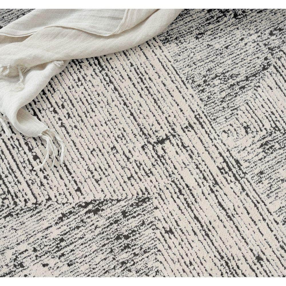 CK024 Irradiant IRR01 Cream Black Rug #color_cream black