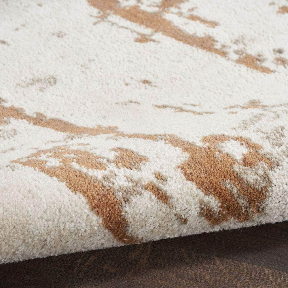 Concerto CNC01 Ivory Rust Rug #color_ivory rust