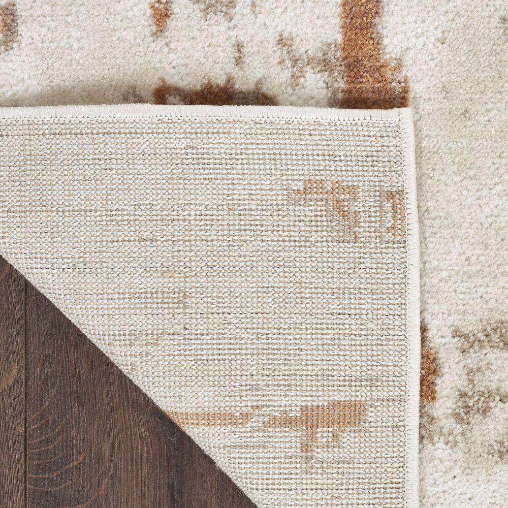 Concerto CNC01 Ivory Rust Rug #color_ivory rust