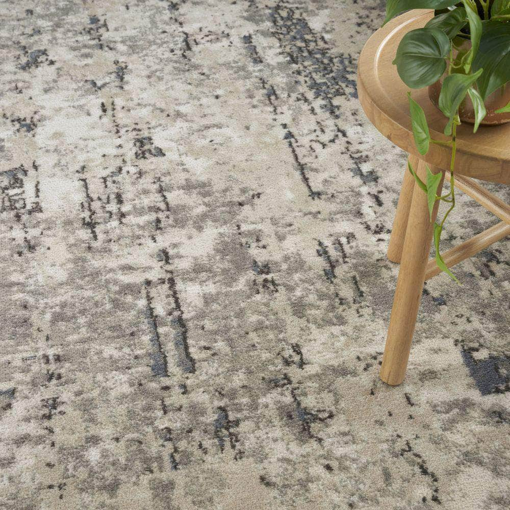 Concerto CNC01 Ivory Blue Grey Rug #color_ivory blue grey