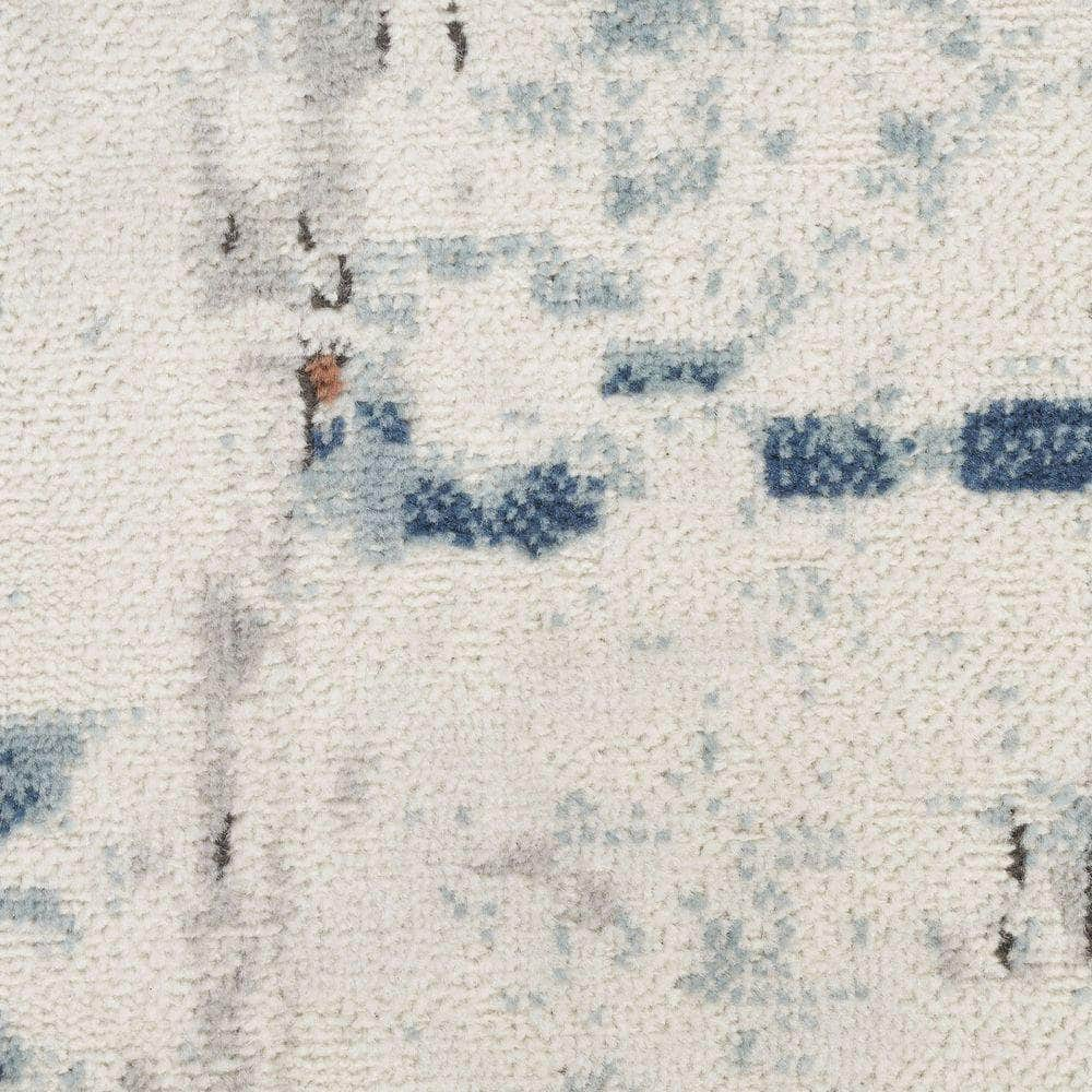 Concerto CNC01 Beige Blue Rust Rug #color_beige blue rust