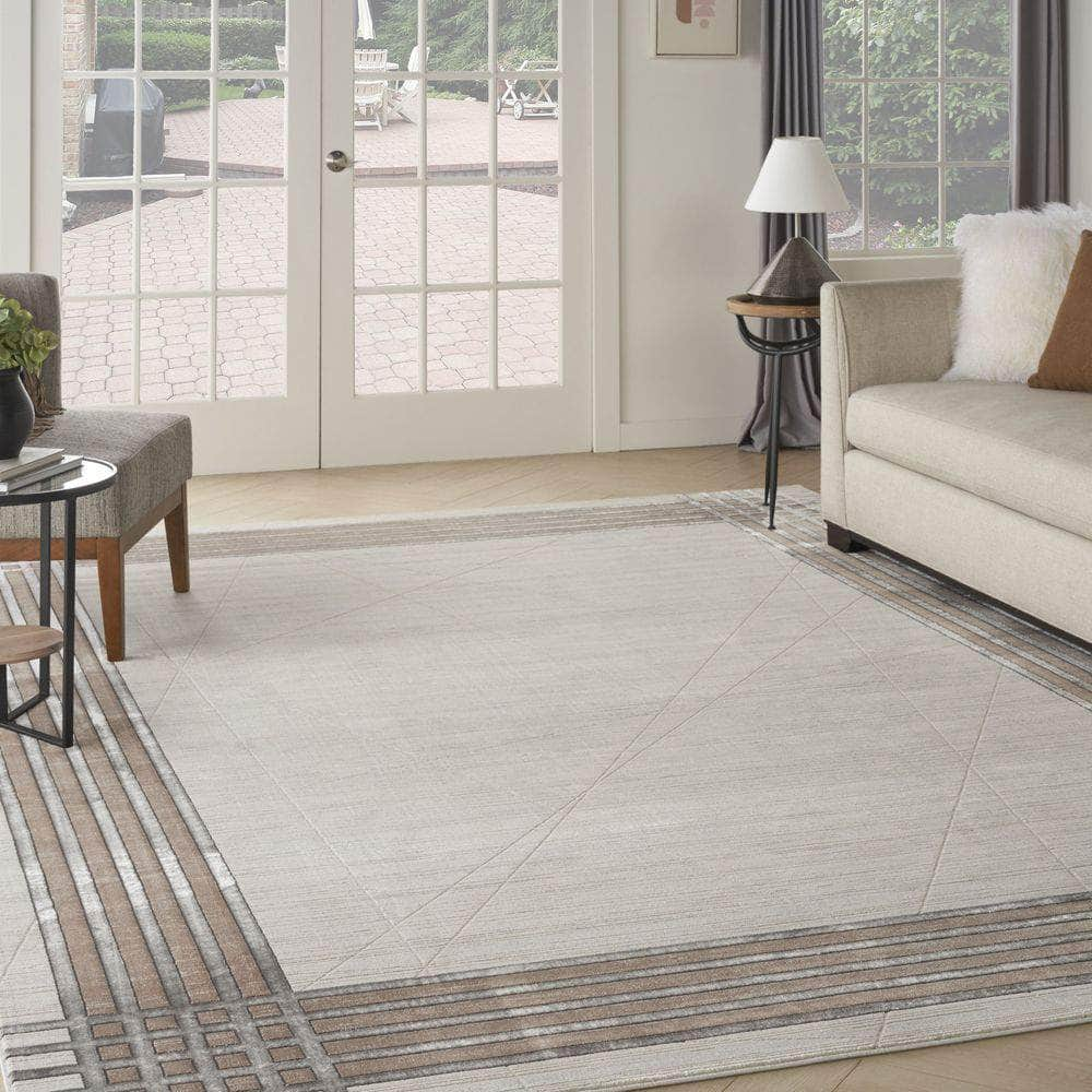 Desire DSR01 Ivory Silver Rug #color_ivory silver