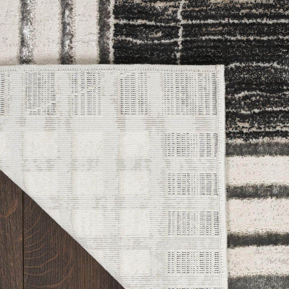 Desire DSR01 Charcoal Silver Rug #color_charcoal silver