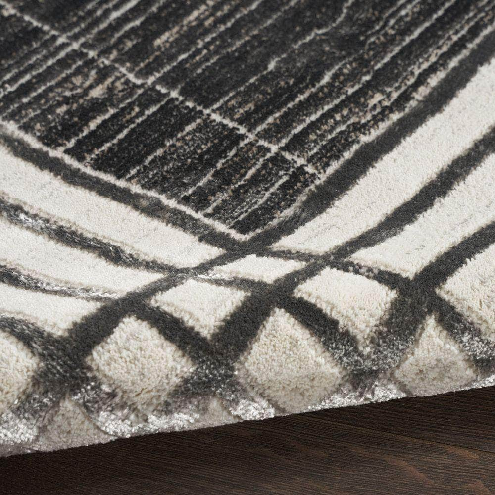 Desire DSR01 Charcoal Silver Rug #color_charcoal silver