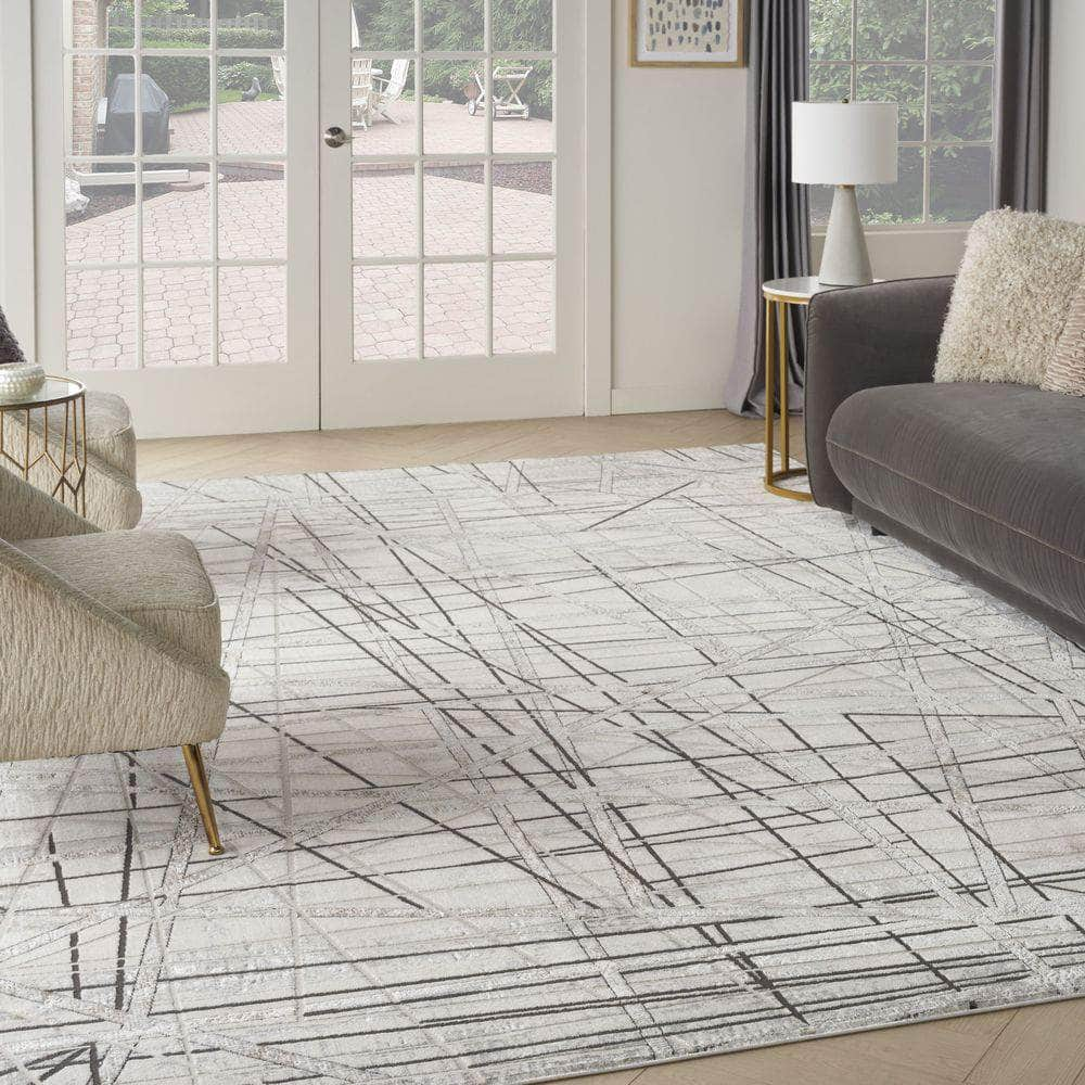 Desire DSR03 Grey Silver Rug #color_grey silver