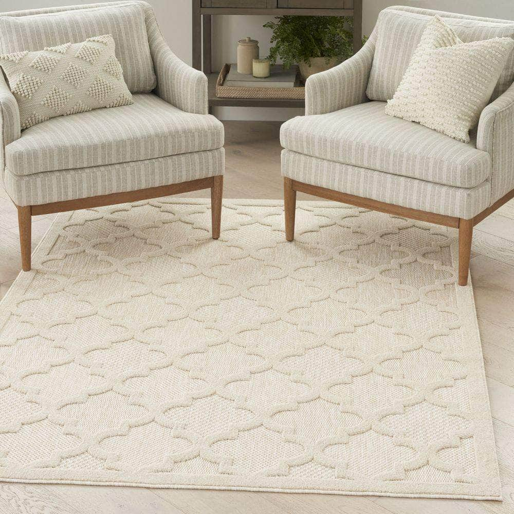 Easy Care NES01 Cream Rug #color_cream