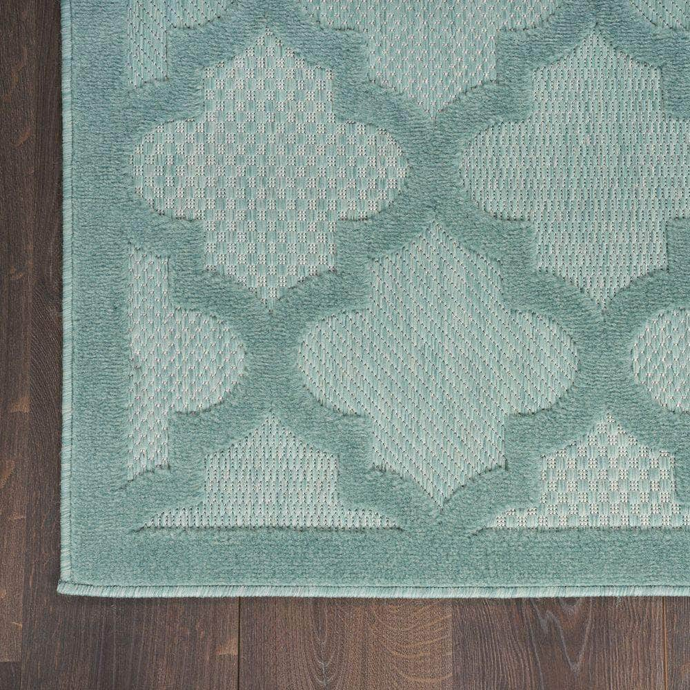 Easy Care NES01 Aqua/Teal Rug #color_aqua/teal