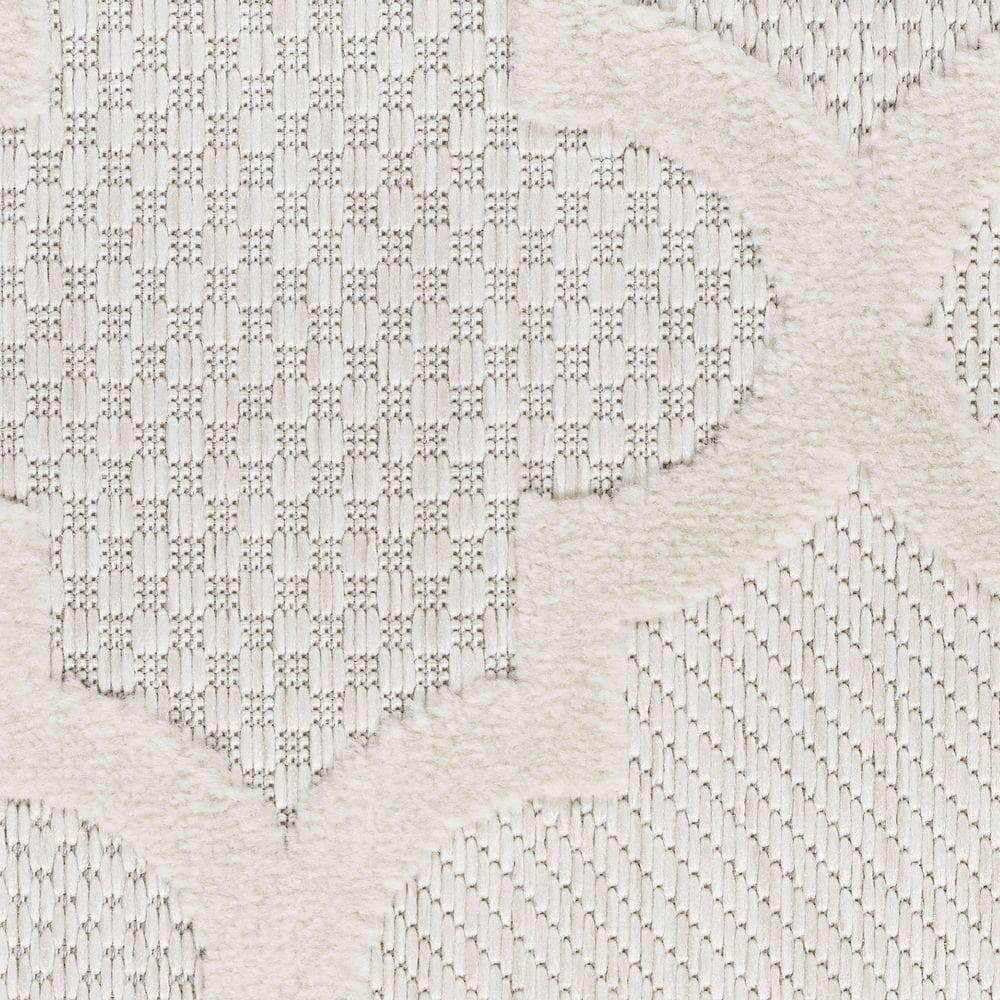 Easy Care NES01 Ivory/White Rug #color_ivory/white