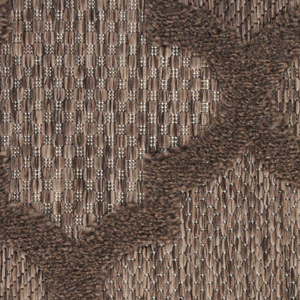 Easy Care NES01 Brown Rug #color_brown