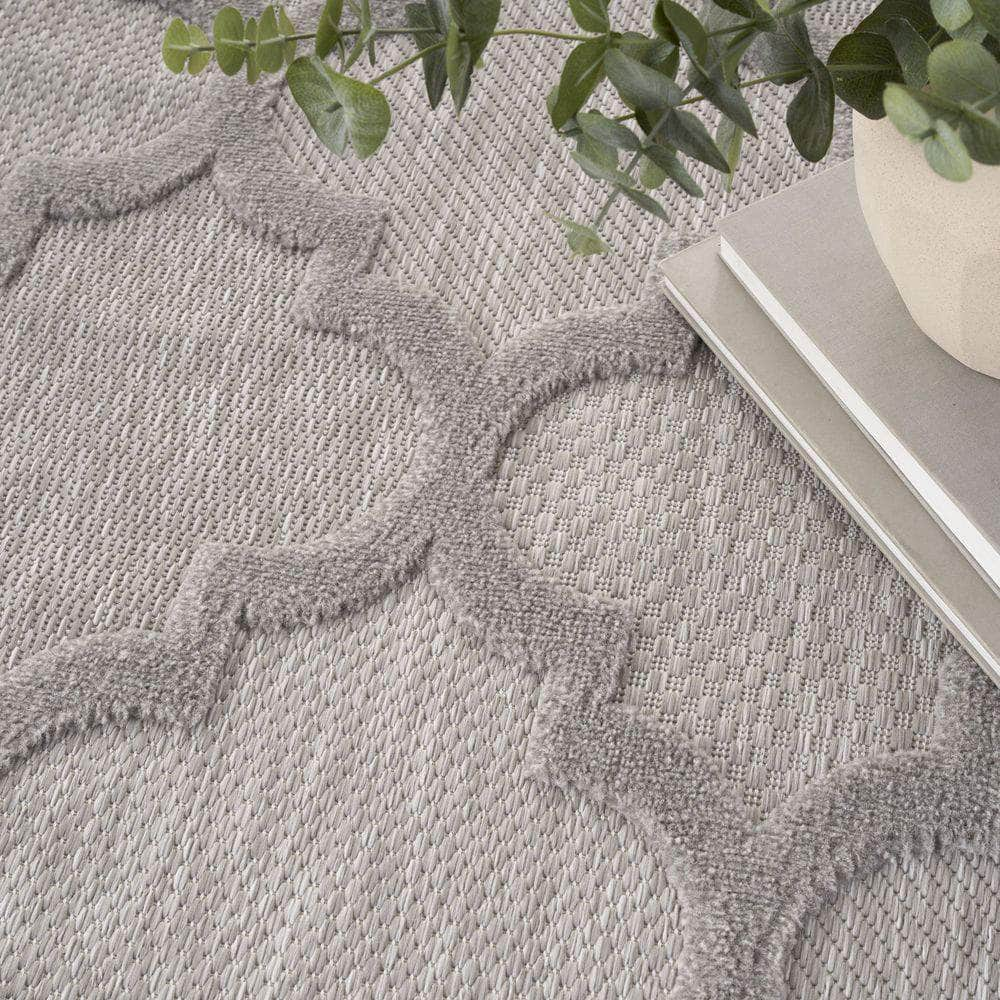 Easy Care NES01 Silver Grey Rug #color_silver grey