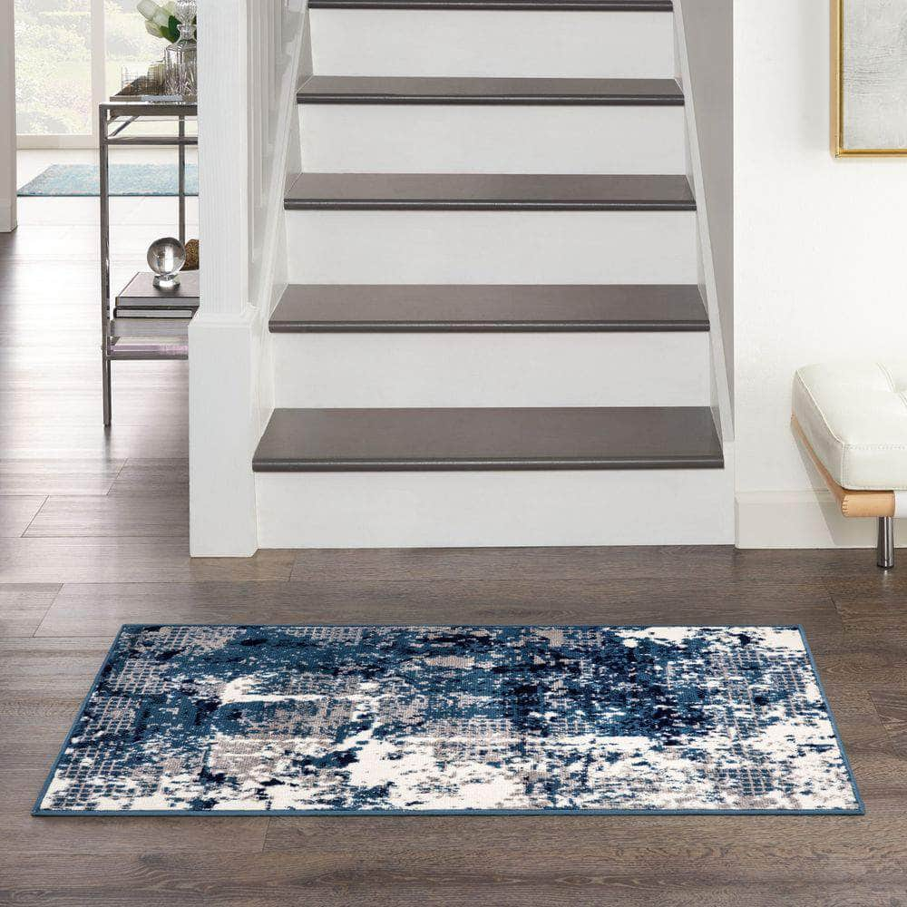 Grafix GRF38 Navy Blue Rug #color_navy blue