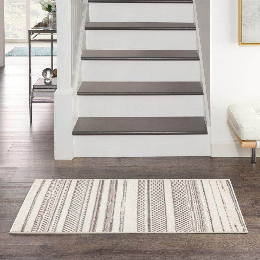 Grafix GRF41 Ivory Grey Rug #color_ivory grey