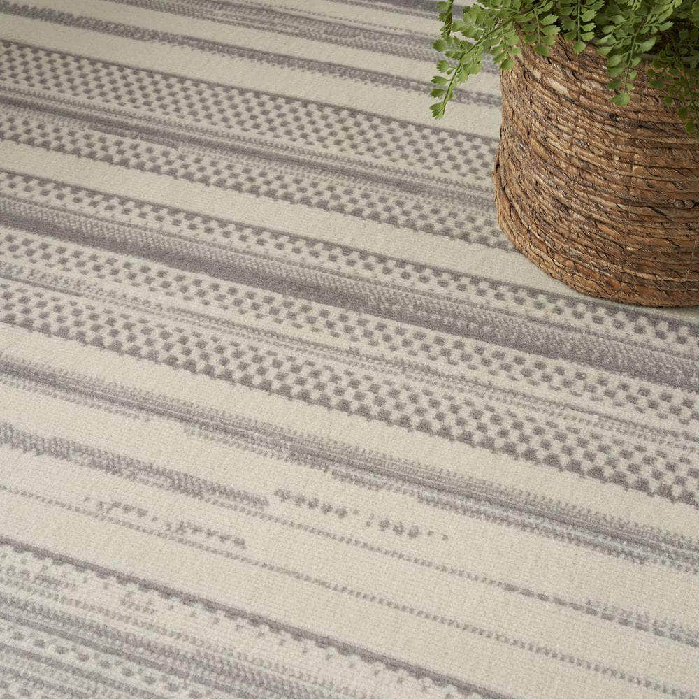 Grafix GRF41 Ivory Grey Rug #color_ivory grey