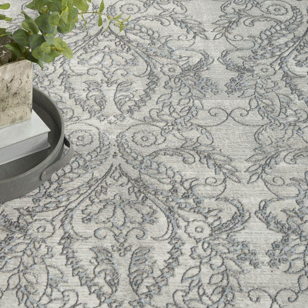 Iliana ILI01 Light Grey Rug #color_light grey