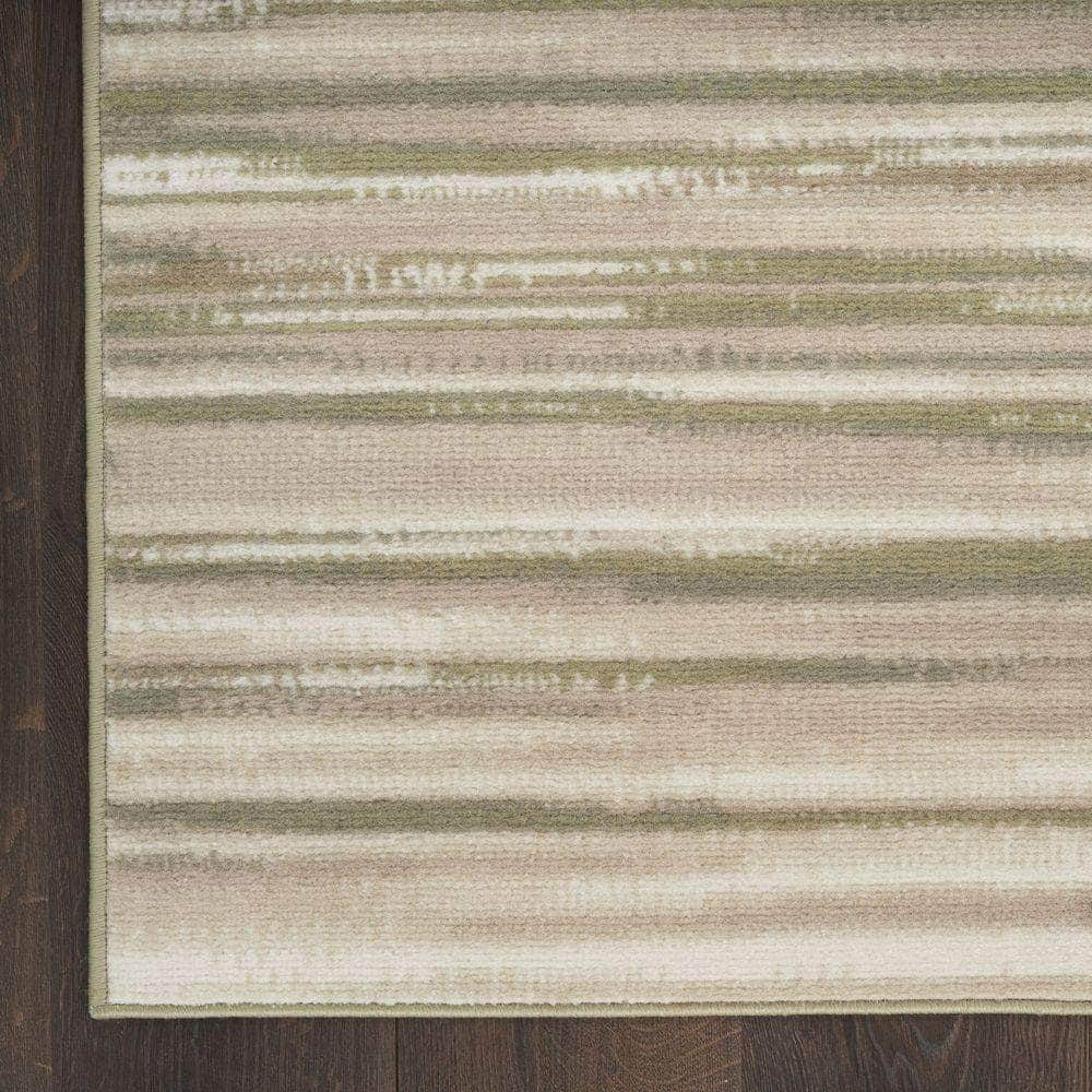 Jubilant JUB04 Green Ivory Rug #color_green ivory