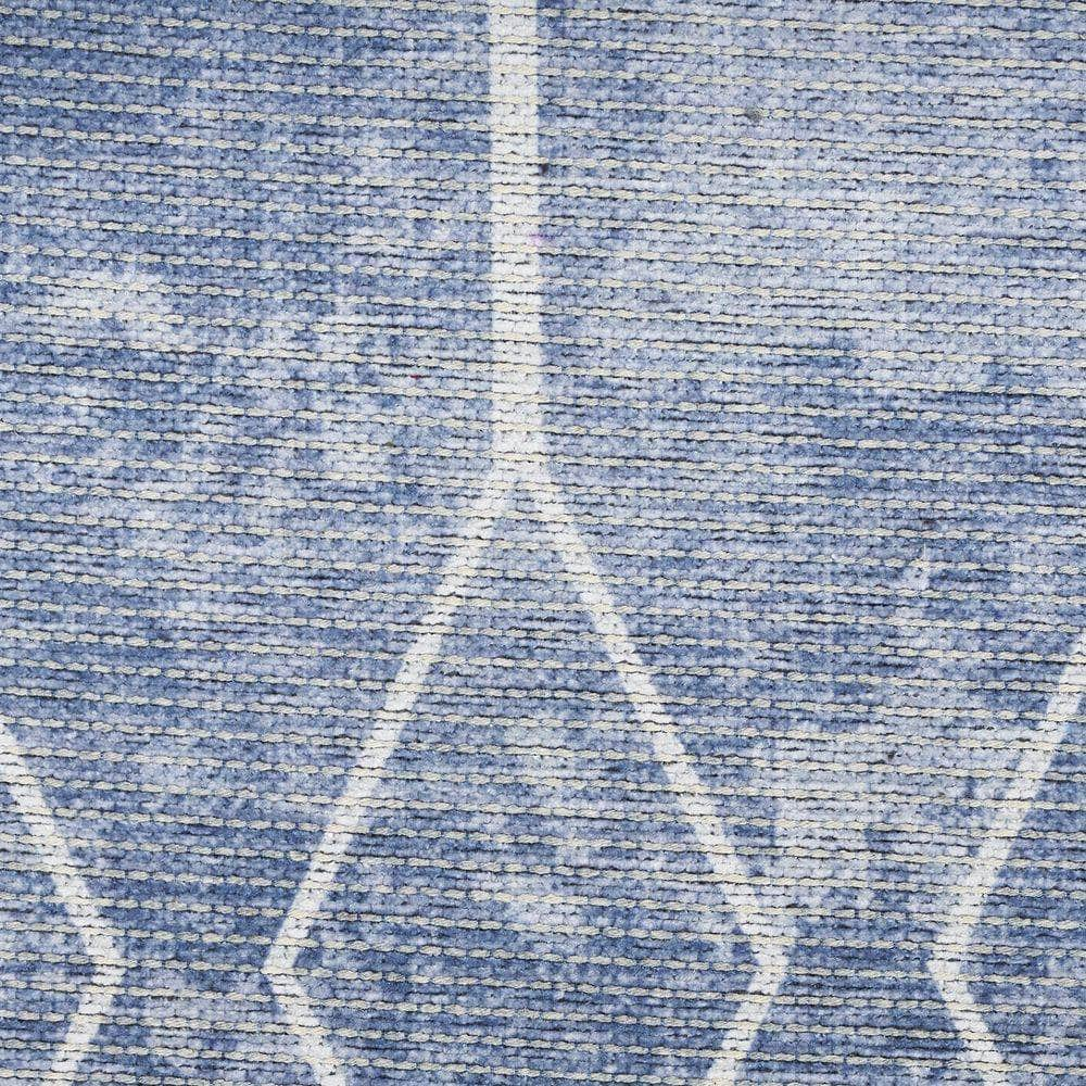 Machine Washable Series 1 SR107 Blue Rug #color_blue