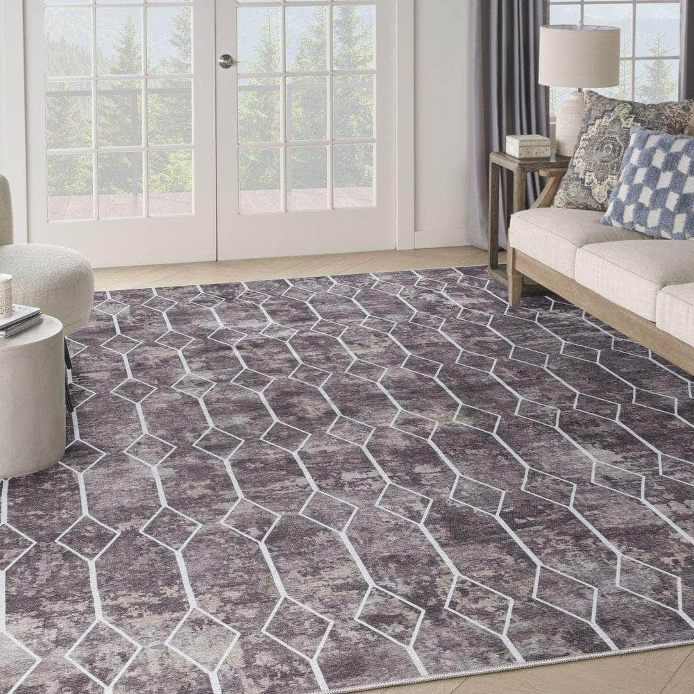 Machine Washable Series 1 SR107 Mocha Rug #color_mocha