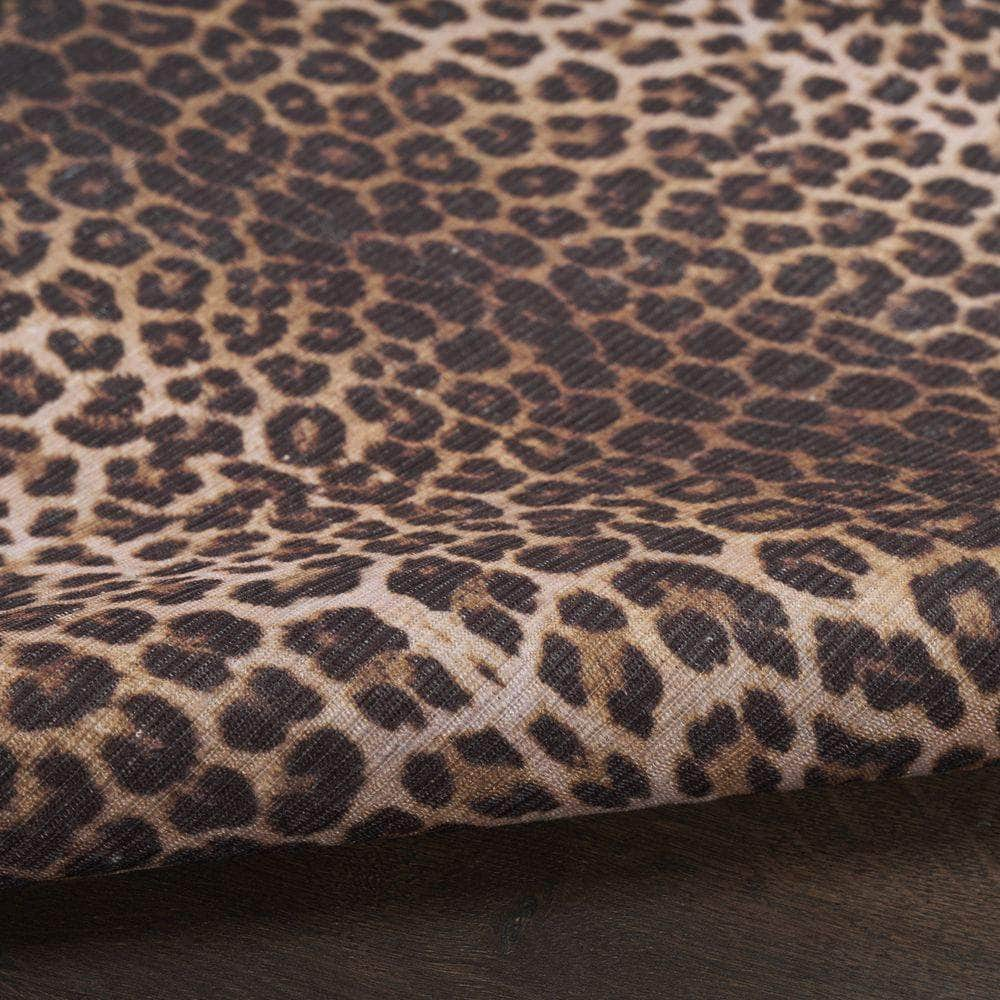 Nourison Washables NWB11 Leopard Rug #color_leopard