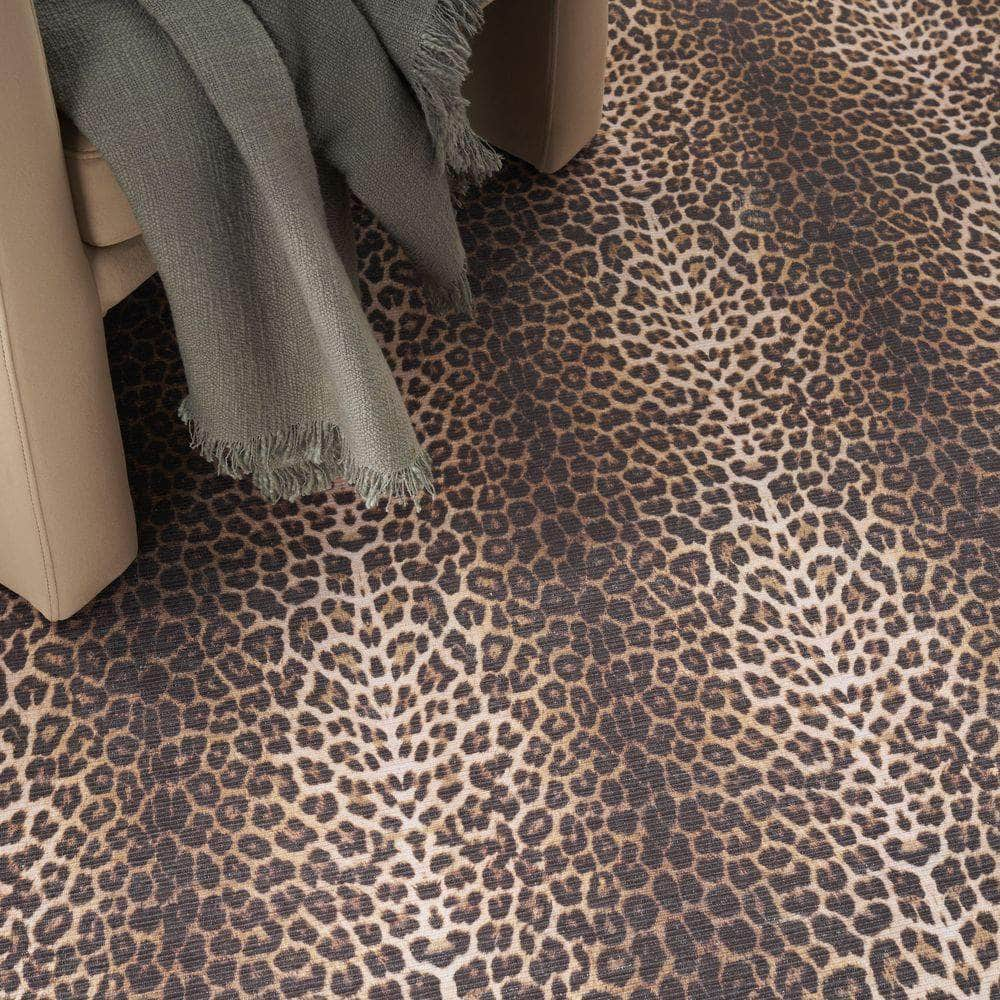 Nourison Washables NWB11 Leopard Rug #color_leopard