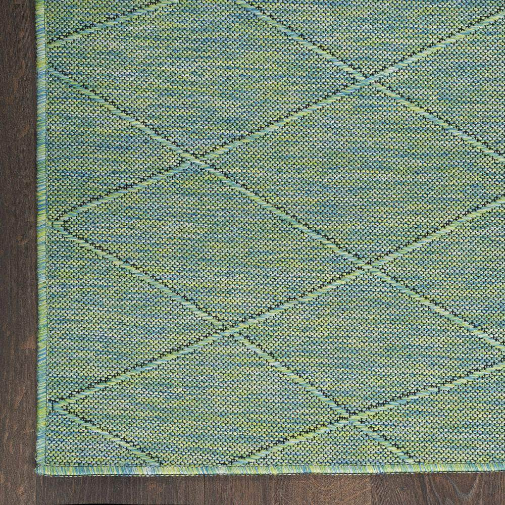 Practical Solutions PSL01 Blue Green Rug #color_blue green