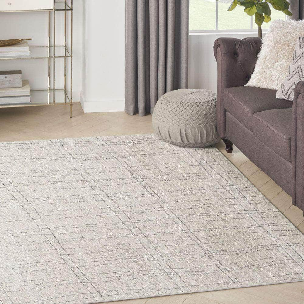 Santa Cruz SCZ03 Ivory Grey Rug #color_ivory grey