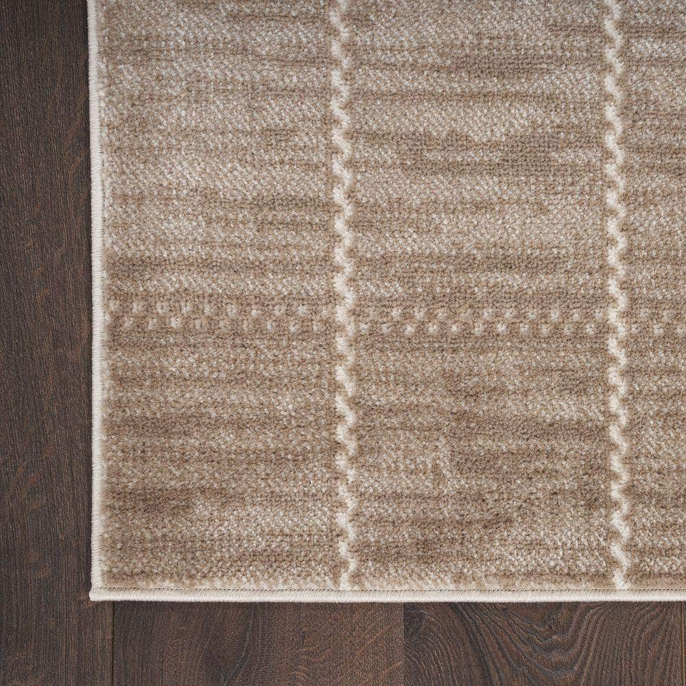 Serenity Home SRH05 Mocha Ivory Rug #color_mocha ivory