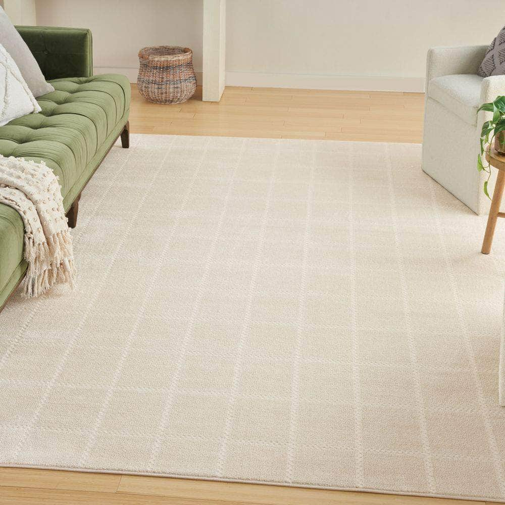 Serenity Home SRH05 Ivory Cream Rug #color_ivory cream