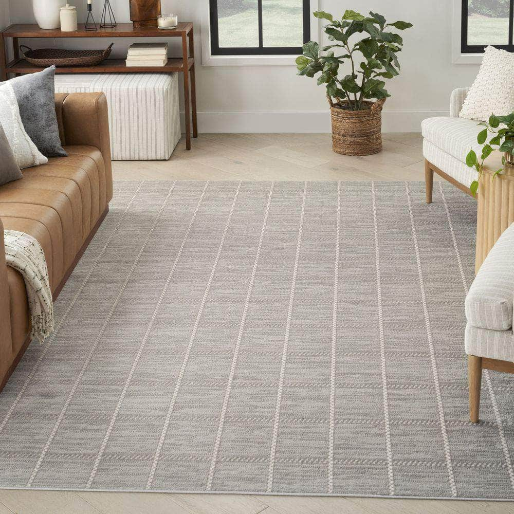 Serenity Home SRH05 Light Grey Rug #color_light grey