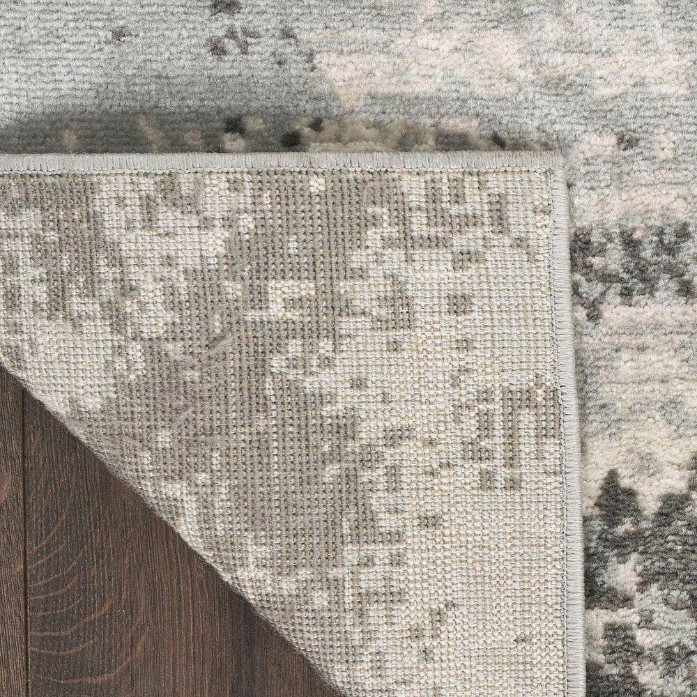 Serenity Home SRH06 Ivory Grey Rug #color_ivory grey