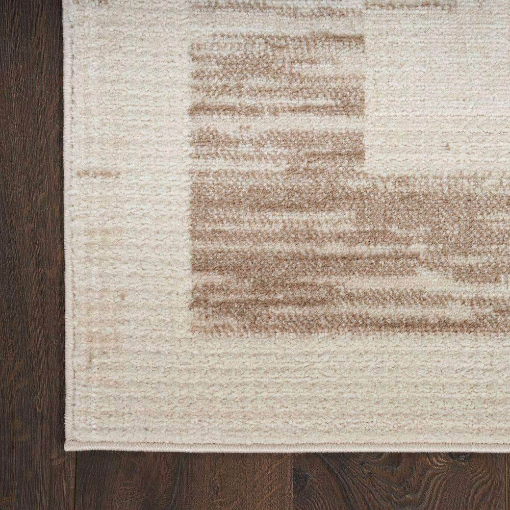 Serenity Home SRH07 Mocha Ivory Rug #color_mocha ivory