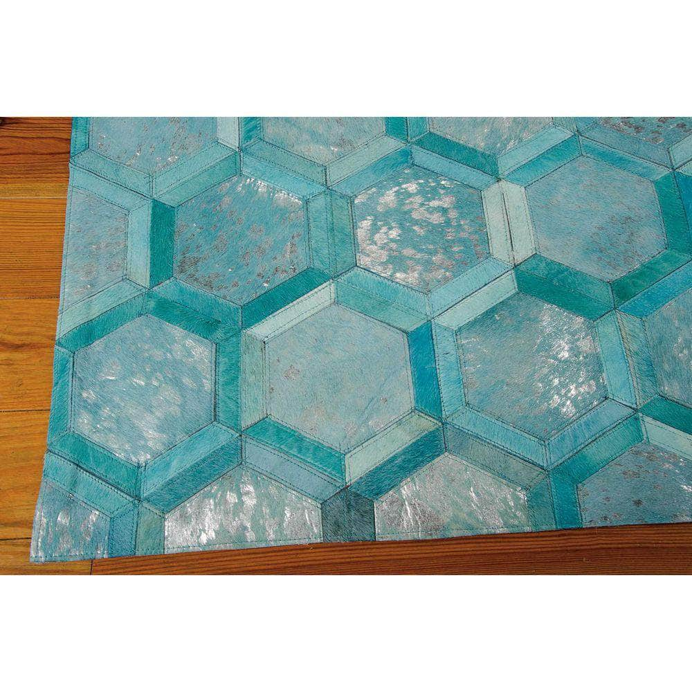 City Chic MA100 Turquoise Rugs #color_turquoise