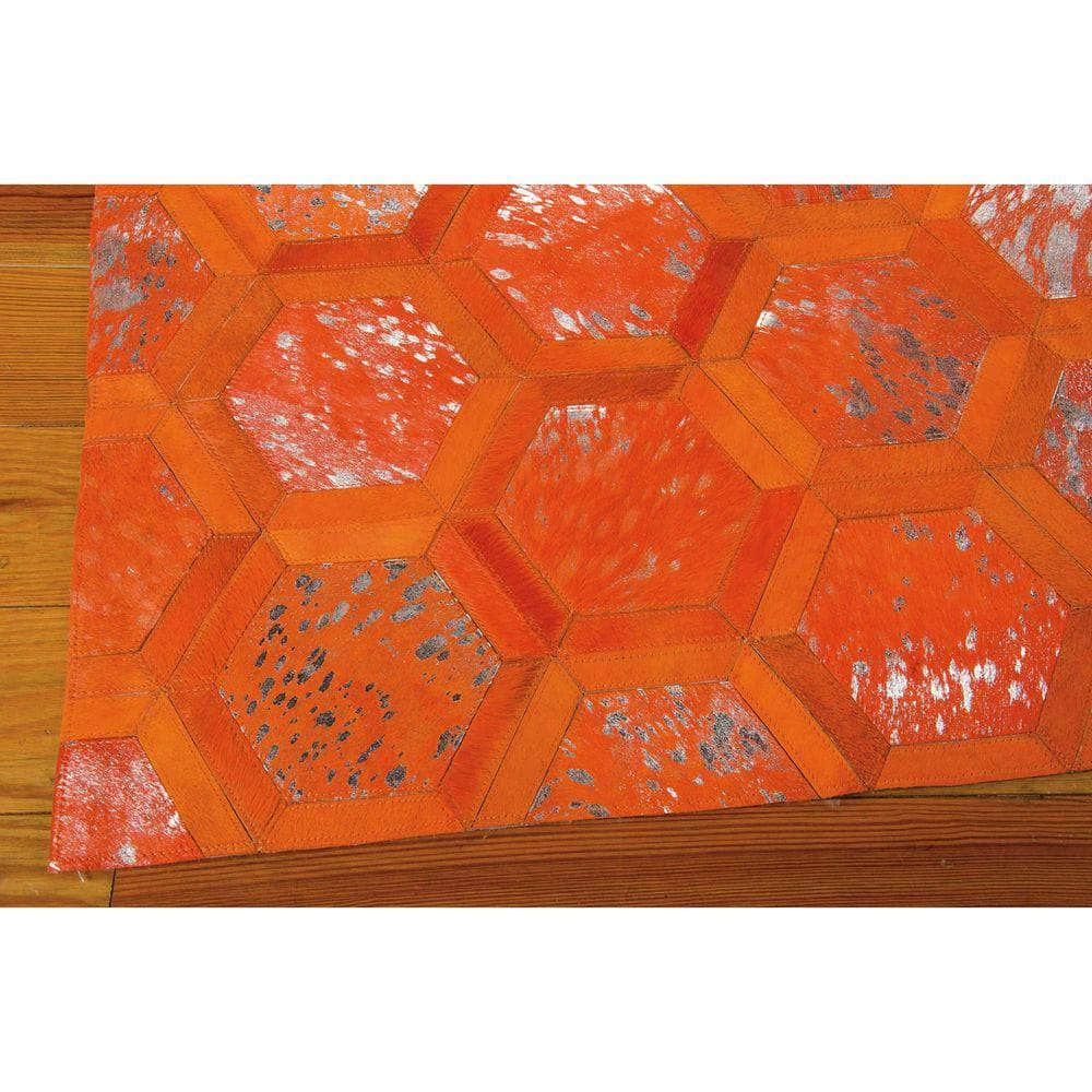 City Chic MA100 Tangerine Rugs #color_tangerine