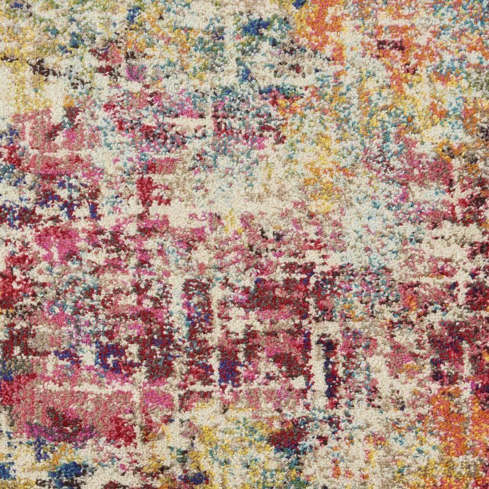 Celestial CES13 Pink/Multicolor Rugs #color_pink/multicolor