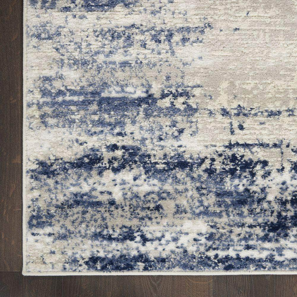 Cyrus CYR04 Ivory/Navy Rugs #color_ivory/navy