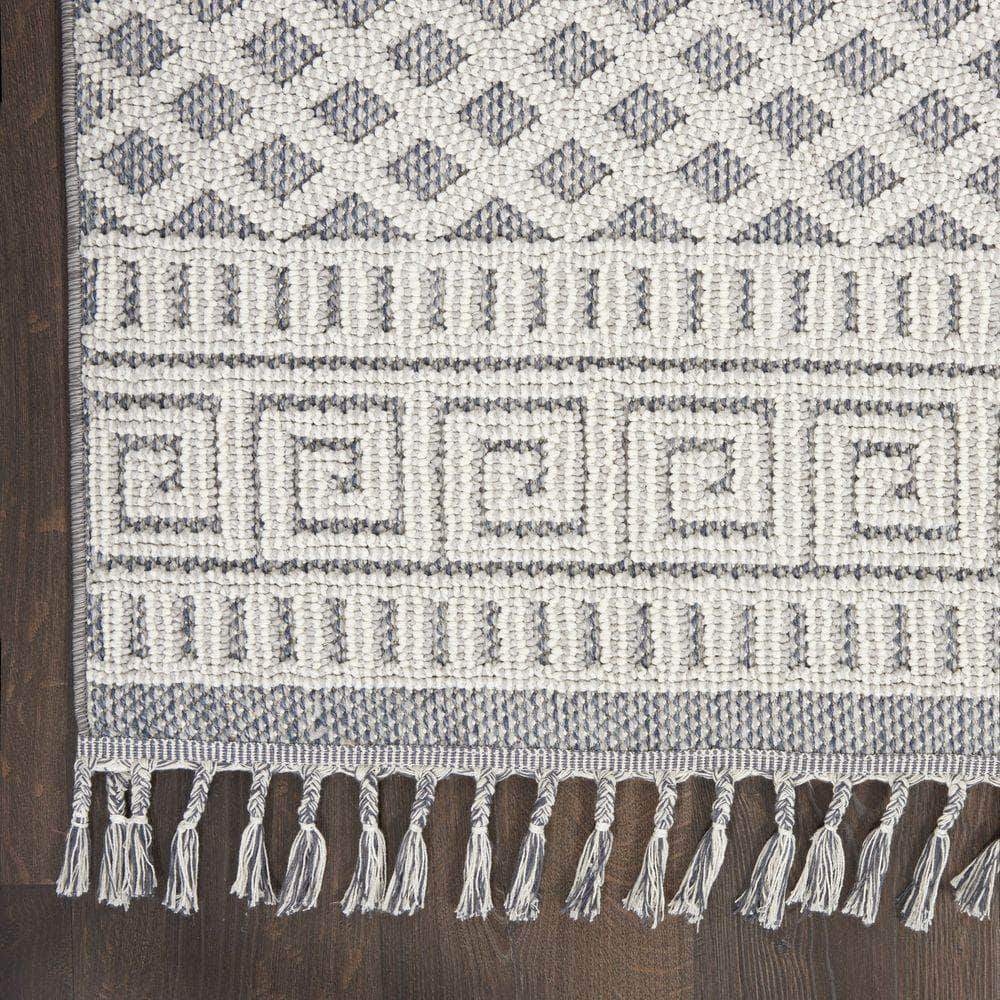 Elwood ELW05 Ivory/Slate Rugs #color_ivory/slate