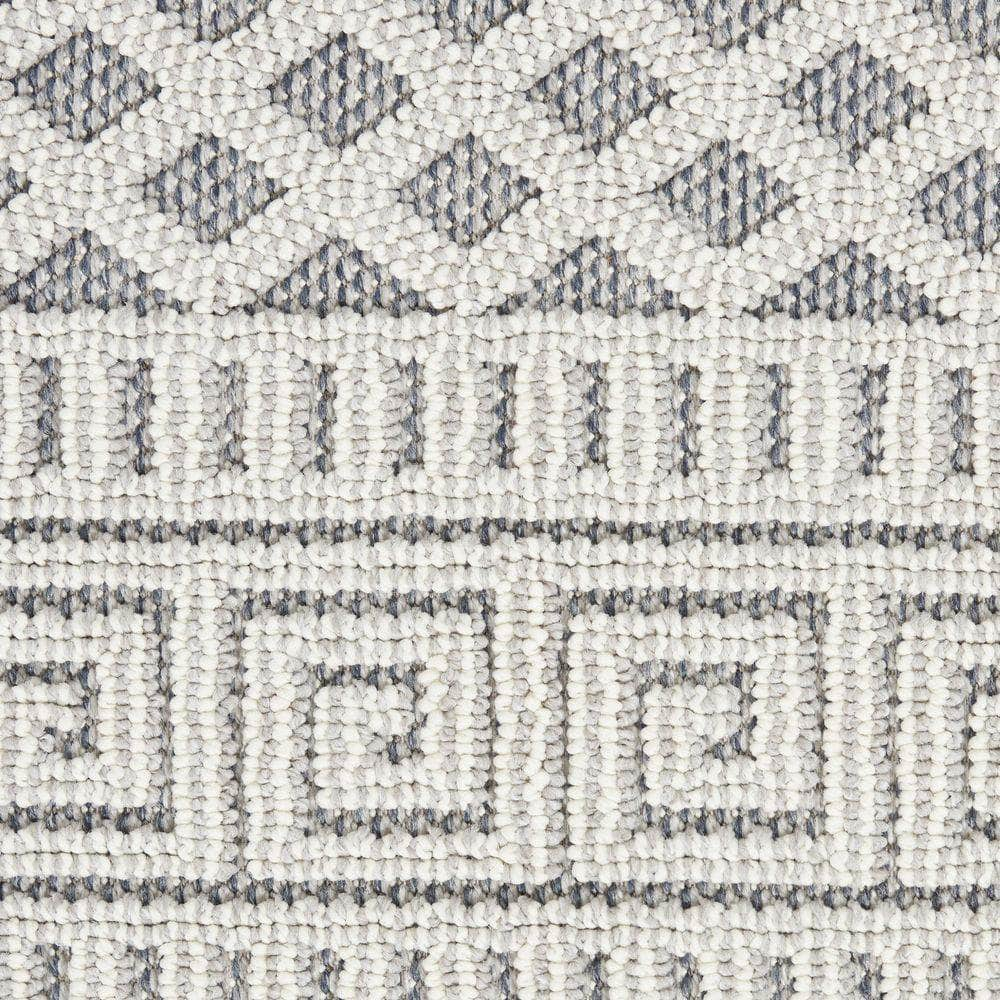 Elwood ELW05 Ivory/Slate Rugs #color_ivory/slate