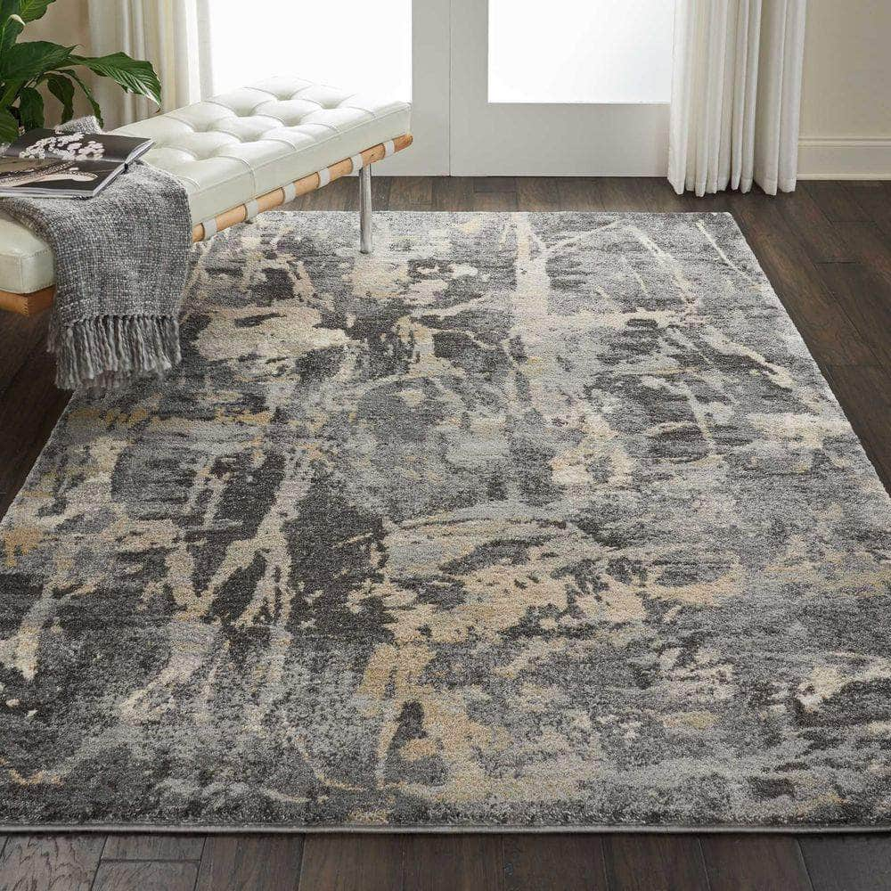 Fusion FSS10 Grey Rugs #color_grey