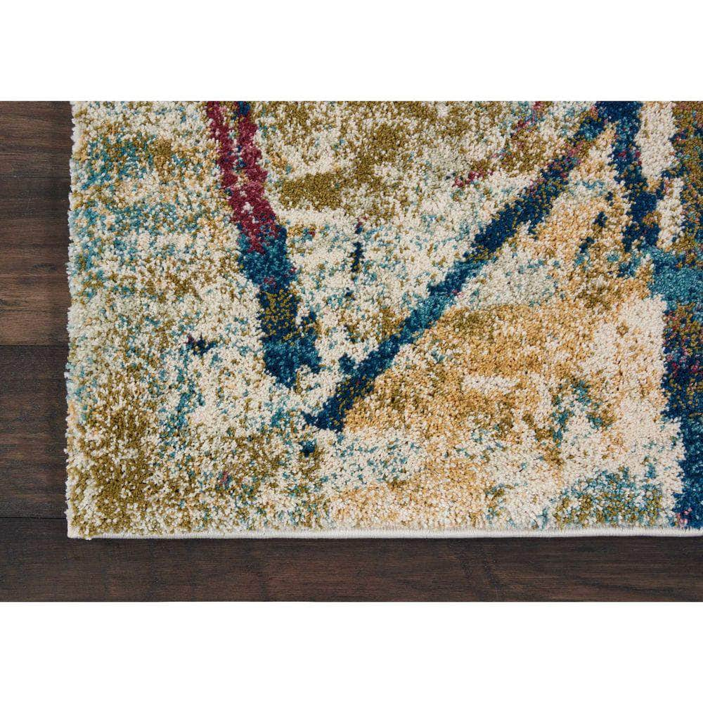 Fusion FSS10 Cream/Multicolor Rugs #color_cream/multicolor