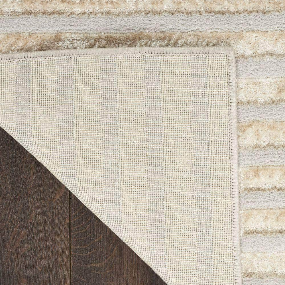 Brushstrokes BSK04 Beige Silver Rugs #color_beige silver