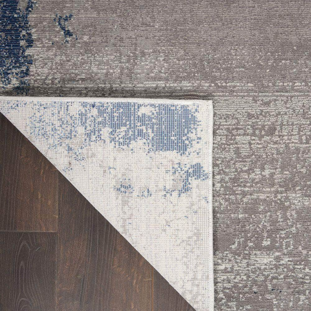 Imprints IMT01 Grey/Navy Rugs #color_grey/navy