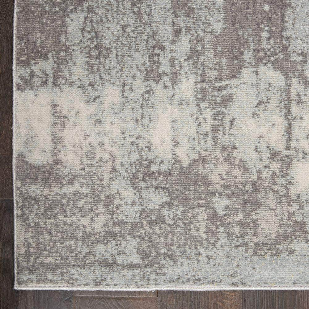 Imprints IMT02 Grey/Light Blue Rugs #color_grey/light blue