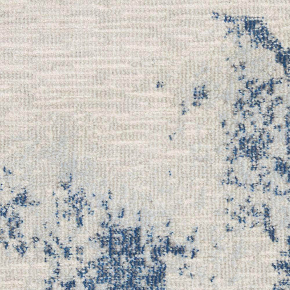 Imprints IMT03 Ivory/Light Blue Rugs #color_ivory/light blue