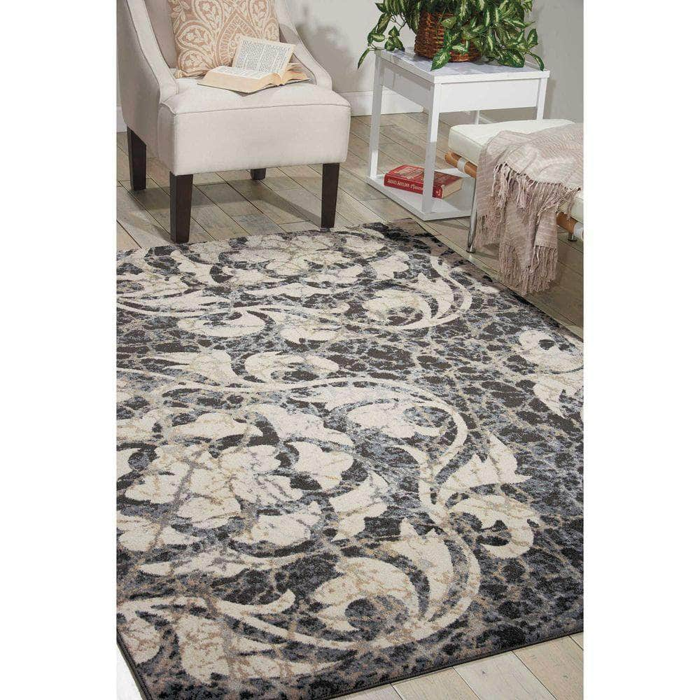 Maxell MAE10 Ivory/Charcoal Rugs #color_ivory/charcoal