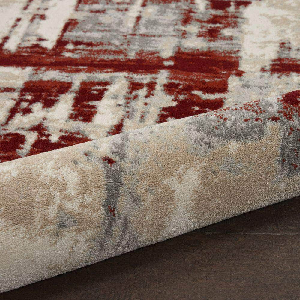 Maxell MAE14 Ivory/Red Rugs #color_ivory/red